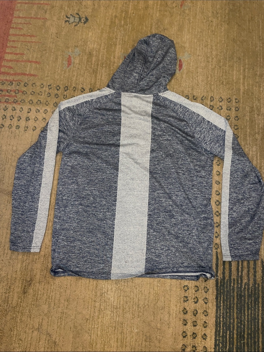 Fanatics Navy and Orange Chicago Bears Hooded Pullover - Picture 4 of 7